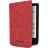 Pouzdro na čtečku knih Pocket Book 616/627/628/632/633 HPUC-632-R-F red flowers