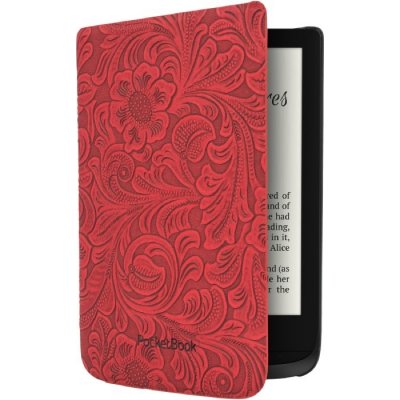Pocket Book 616/627/628/632/633 HPUC-632-R-F red flowers – Zboží Mobilmania
