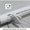 Tvarovka Venair VENAFLON PTFE-SIL HEATING - D38 X 1M CL50-CL50 2xcoupl.11864 female