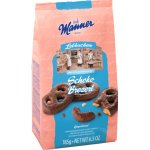 Manner Milchschoko Brezerl perník potažený mléčnou čokoládou 185 g – Zboží Dáma