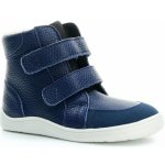 Baby Bare Febo Barefoot zimní obuv s membránou Winter Pilot Asfaltico modré – Zboží Dáma