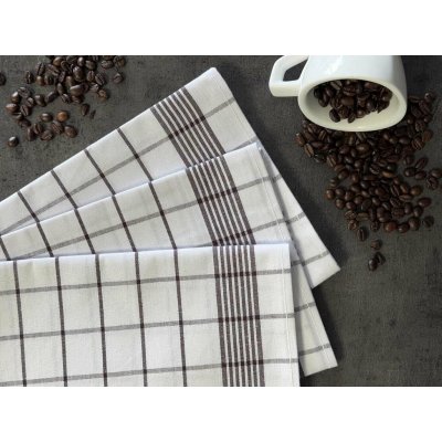 Sleep-well Negativ 50x70 cm bílá/tmavě hnědá 3 ks – Zboží Dáma