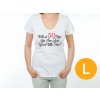 Dámské tričko s potiskem Divja Narozeninové tričko k 50 pro ženu