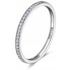 Prsteny Rosato Minimalistický stříbrný prsten se zirkony Allegra RZA029