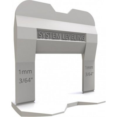 System Leveling SL1111 nivelační spony 1mm (100ks) – HobbyKompas.cz