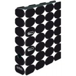 Herlitz Pořadač A4 maX.file 8 cm lamino Just Black, – Zboží Živě