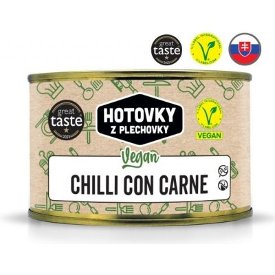 Hotovky z plechovky Vegan chilli con carne 400 g – Hledejceny.cz