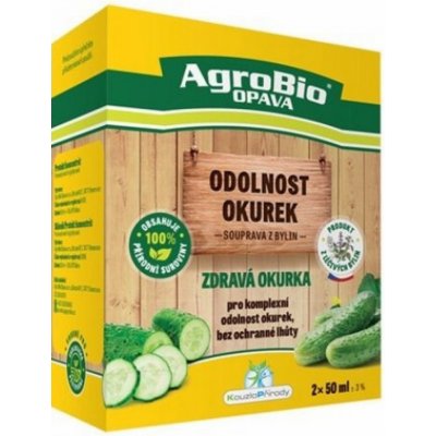 AgroBio ZDRAVÁ okurka - odolnost okurek 1x50 ml + 1x50 ml