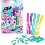 EP Line Airbrush náhradní náplň do rozprašovací pistole set 5 barev + šablony ofg239 – Zboží Dáma