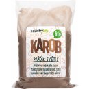 Country Life Karobový prášek tmavý Bio 500 g