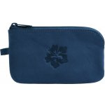 Klíčenka Dámská velká kožená 1039-A tmavě modrá s kytičkou HJP – Sleviste.cz