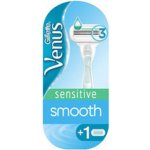 Gillette Venus Smooth Sensitive + 2 ks hlavic – Zboží Mobilmania
