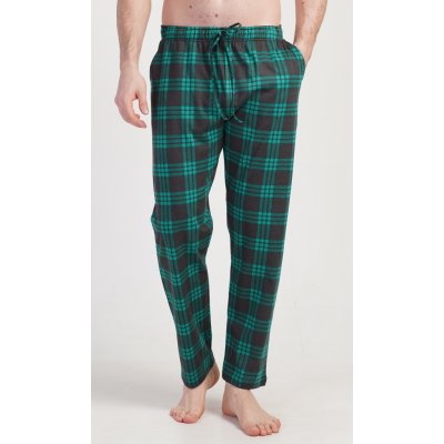 Albert pánské pyžamové kalhoty zelené – Zboží Mobilmania