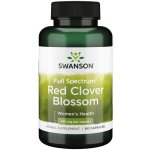 Swanson Red Clover Blossom Červený Jetel 430 mg 90 kapslí – Hledejceny.cz