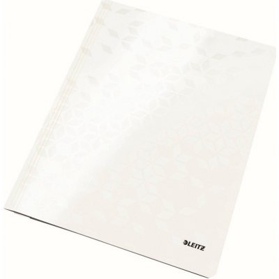 Leitz Deska s rychlovazačem A4 perleťově bílá – Sleviste.cz