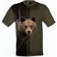 WILDZONE Medvěd myslivecké tričko