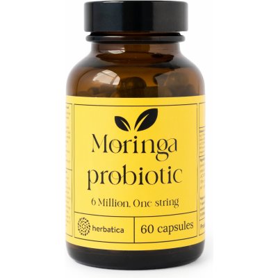 Herbatica probiotika z moringy 6 milionů jeden kmen 60 kapslí – Hledejceny.cz