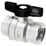 Officine Rigamonti AUREA Kulový kohout FF Motýl 3/4" PN35 Tmax 140°C OR.1110.020 – Hledejceny.cz