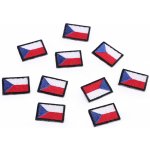 Nažehlovačka mini česká vlajka, malé, viz foto – Zbozi.Blesk.cz