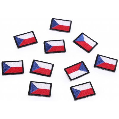 Nažehlovačka mini česká vlajka, malé, viz foto – Zbozi.Blesk.cz