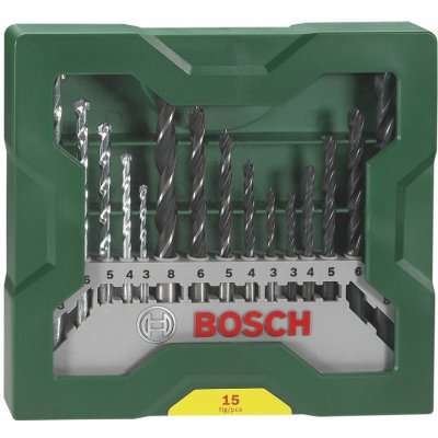Sada vrtáků Bosch X-line 15ks - 2607019675 – Zbozi.Blesk.cz