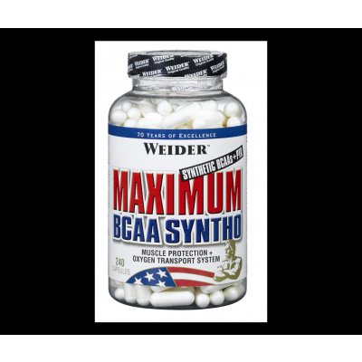 Weider Maximum BCAA Syntho 240 kapslí – Zbozi.Blesk.cz