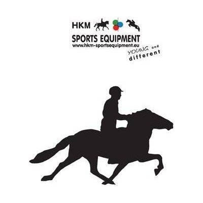 HKM Nálepka na auto Tölt HKM, černá – Zboží Dáma