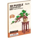 ROBOTIME Rolife DIY 3D dřevěné puzzle Bonsai z jehličnanu borovice 115 ks – Zboží Mobilmania