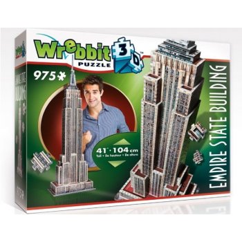 Wrebbit 3D puzzle Empire State Building New York 975 ks