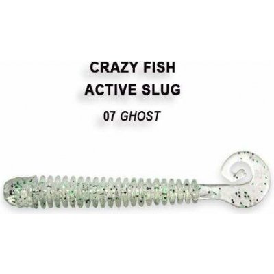 Crazy Fish Active slug 7,1 cm 07 Ghost 8 ks – Zbozi.Blesk.cz