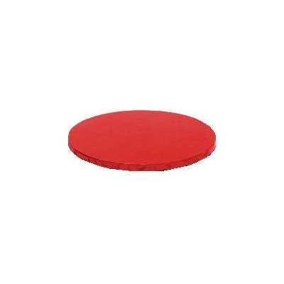 Decora Kulatá podložka pod dort červená 35x1,2 cm