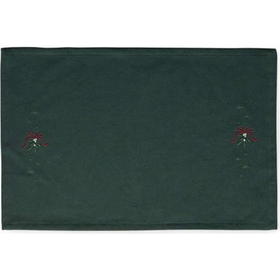 JUNA Vyšívané prostírání Mistletoe 49x32 cm zelená – Zbozi.Blesk.cz