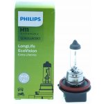 Philips LongLife EcoVision H11 PGJ19-2 12V 55W 12362LLECOC1 – Zboží Mobilmania