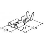 konektor 6,3mm 1-2,5mm dutinka /tvrdší/ | Zboží Auto