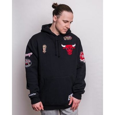 Mitchell & Ness Champ City Hoody Chicago Bulls Black