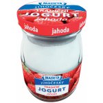Madeta Jihočeský jogurt tradiční jahoda 200 g – Zboží Dáma