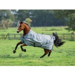 Bucas Výběhová deka Power Turnout Light High Neck silver – Zboží Dáma