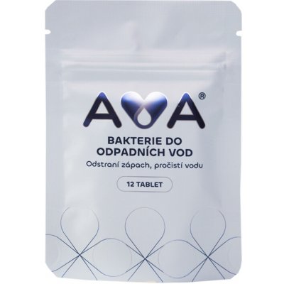 AVA Bakterie do septiku a ČOV tablety 6 měsíců Počet balení: 1 balení 12 tablet – Sleviste.cz