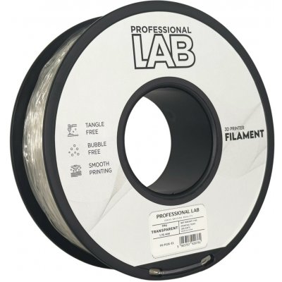 Professional Lab TPU 95A 1,75 mm 1 kg Transparentní – Zboží Živě