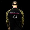 Rybářské tričko, svetr, mikina LK Baits triko dlouhý rukáv černé/maskáč