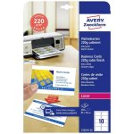 Avery Zweckform Obchodní vizitky Quick & Clean - ultra bílý, oboustranný, 25 ks – Zboží Živě