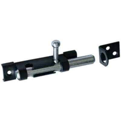 WOS 70 C Zástrč s kulatým jezdcem úzká 70x10 mm černá – Hledejceny.cz