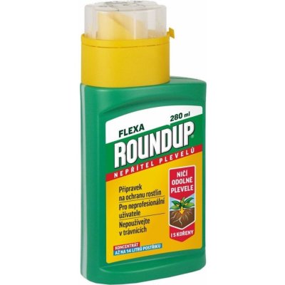 Roundup Flexa koncentrát na hubení plevele 280 ml – Zboží Mobilmania