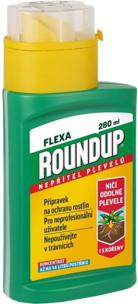 Roundup Flexa koncentrát na hubení plevele 280 ml