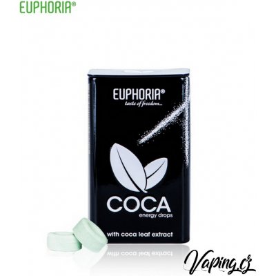 Euphoria Coca energetické bonbóny 25 g – Hledejceny.cz