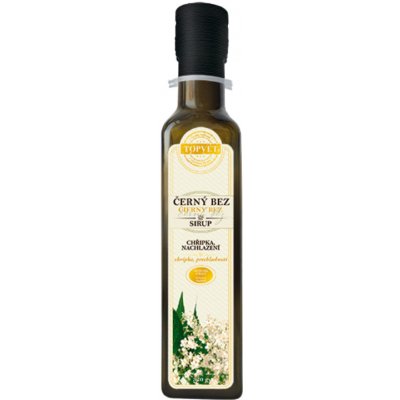 Topvet sirup černý bez imunita, antioxidant 320 g – Zbozi.Blesk.cz