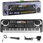 Iso Trade MQ 6106 KEYBOARD varhany klávesy s mikrofonem pro děti – Zboží Dáma