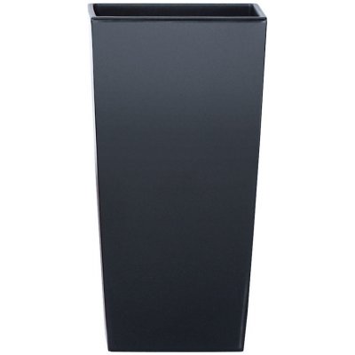Prosperplast Květináč s vkladem URBI SQUARE MATT antracit 22 cm – Hledejceny.cz