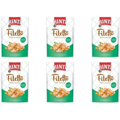 Rinti Filetto Adult kuře a zelenina v želé 6 x 100 g – Hledejceny.cz