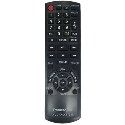 Dálkový ovladač Panasonic N2QAYB001101, SA-PMX70, SC-PMX74, SC-PMX80, SA-PMX82, SA-PMX84, SC-PMX90, SC-PMX92 – Hledejceny.cz